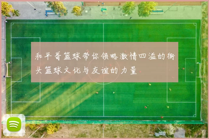 和平哥篮球带你领略激情四溢的街头篮球文化与友谊的力量